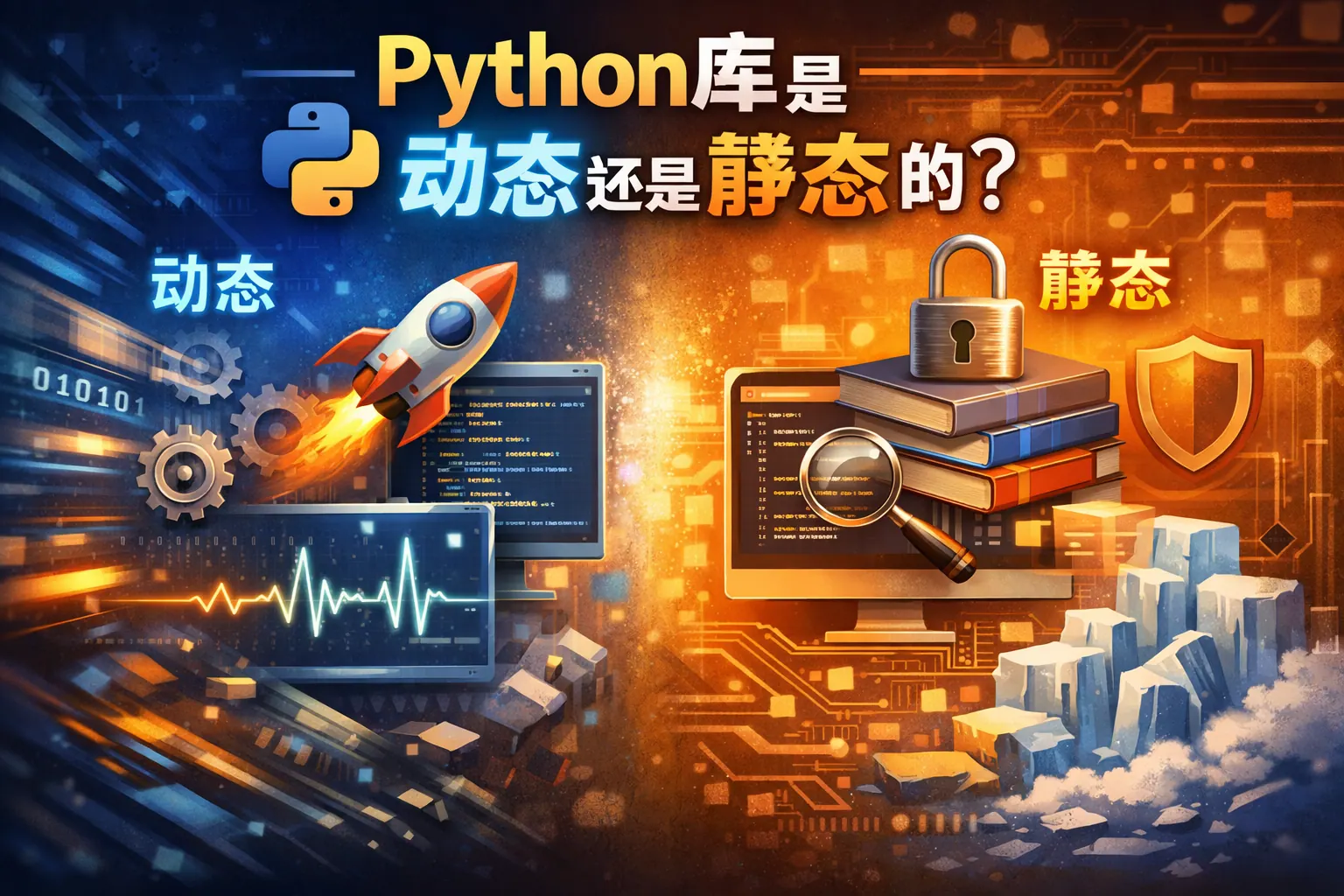 Python库是动态还是静态的