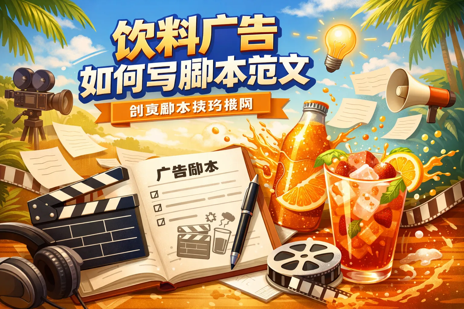 饮料广告如何写脚本范文