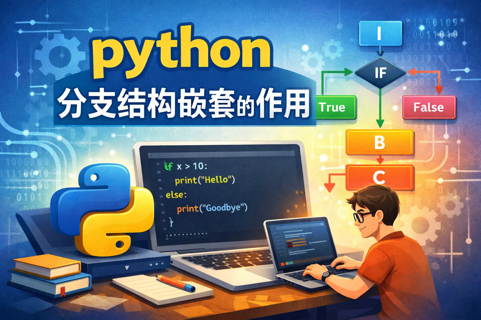 python分支结构嵌套的作用