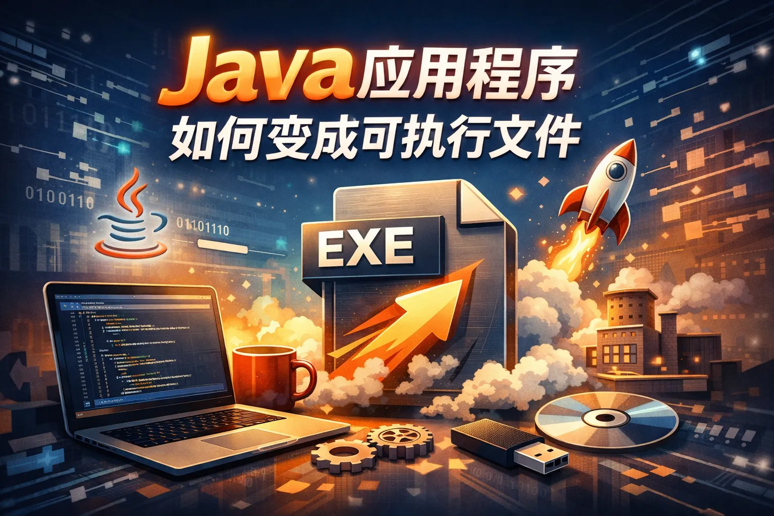 java应用程序如何变成可执行文件