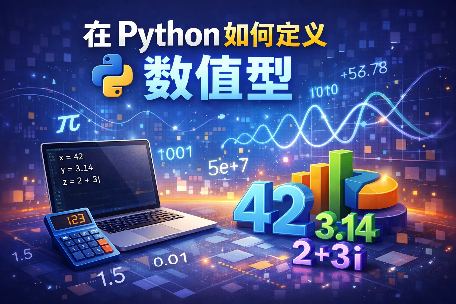 在python如何定义数值型