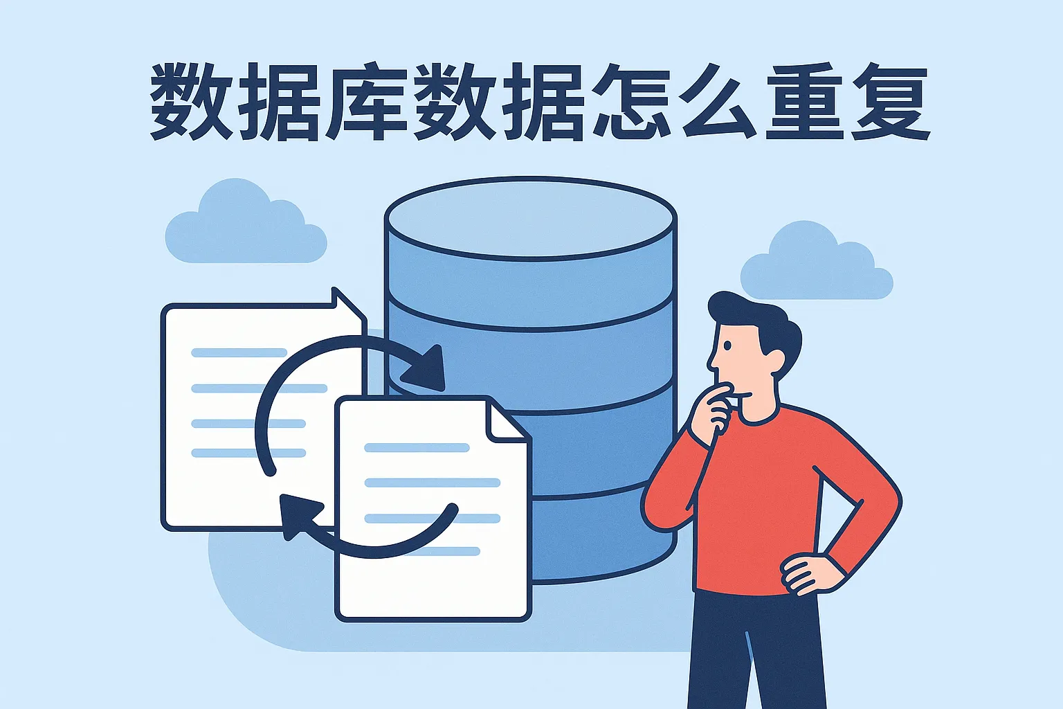 数据库数据怎么重复