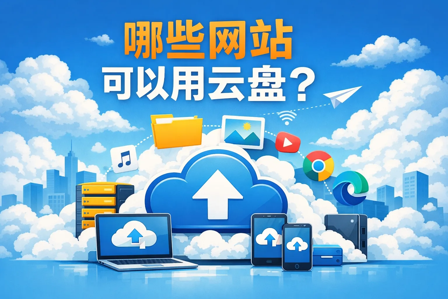 哪些网站可以用云盘