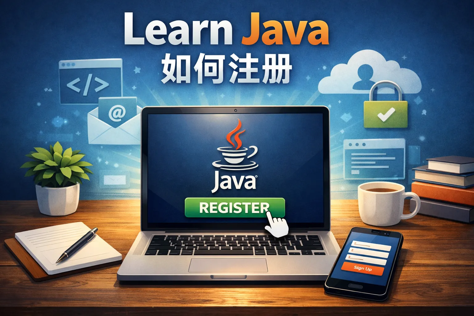 learn java如何注册