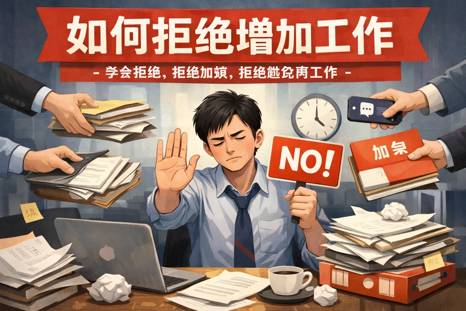 如何拒绝增加工作