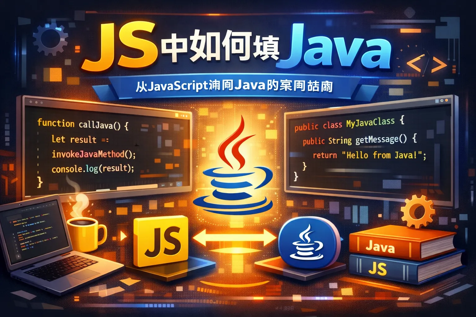 js中如何填写java