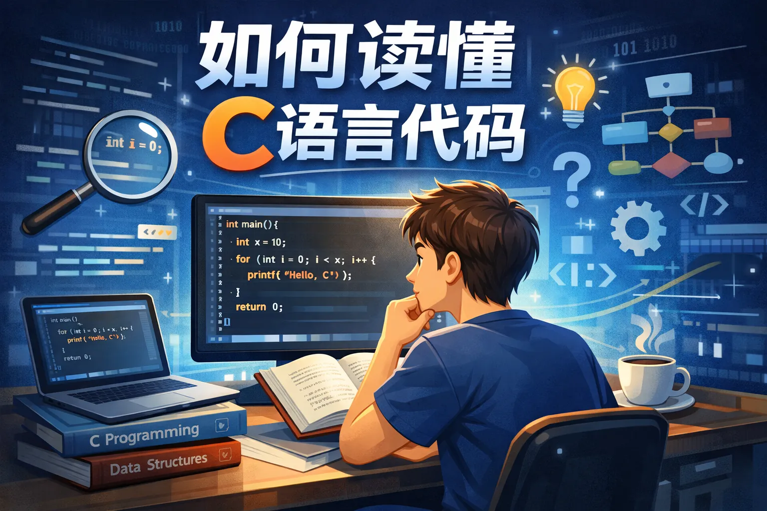 如何读懂c语言代码