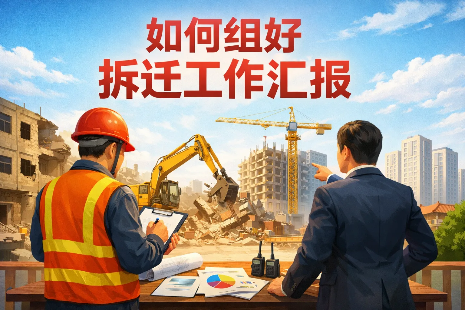 如何组好拆迁工作汇报