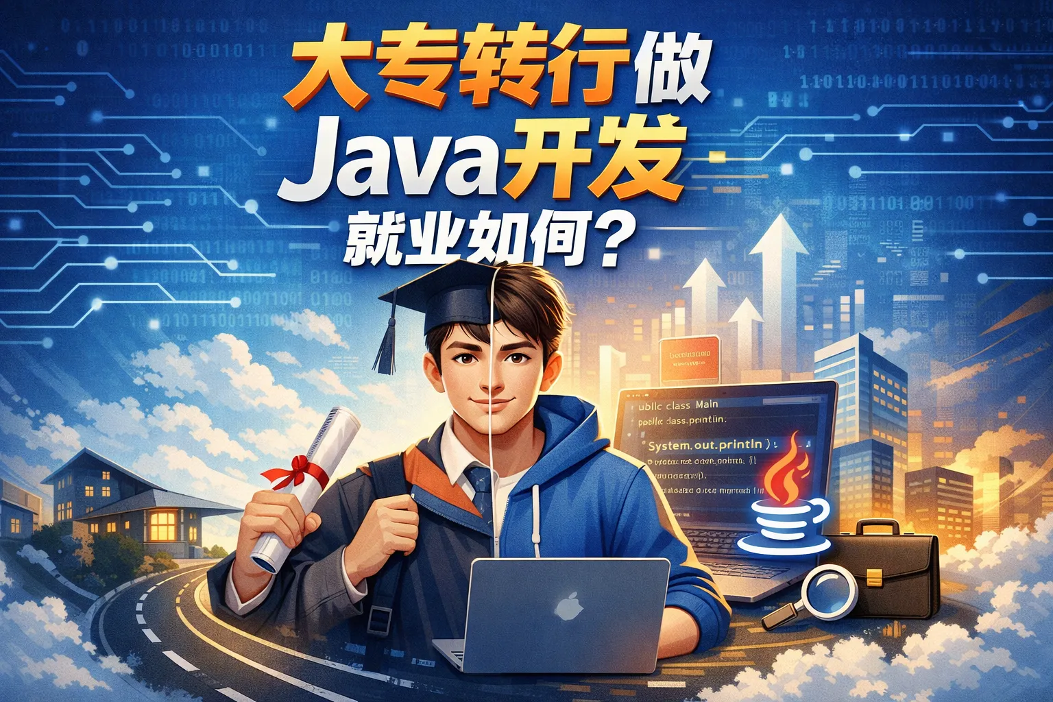 大专转行做java开发就业如何