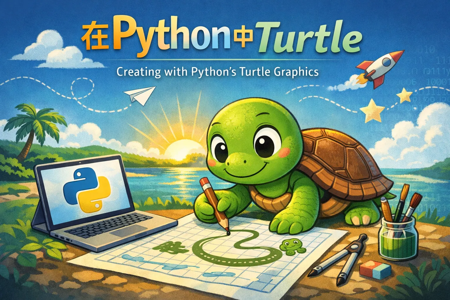 在python中如何定义turtle