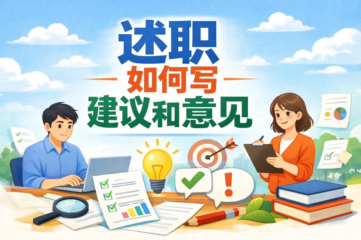 述职如何写建议和意见