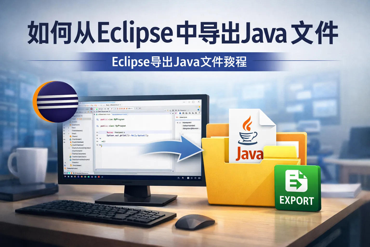 如何从eclipse中导出Java文件