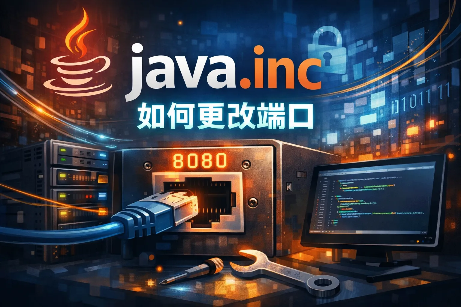 java.inc如何更改端口