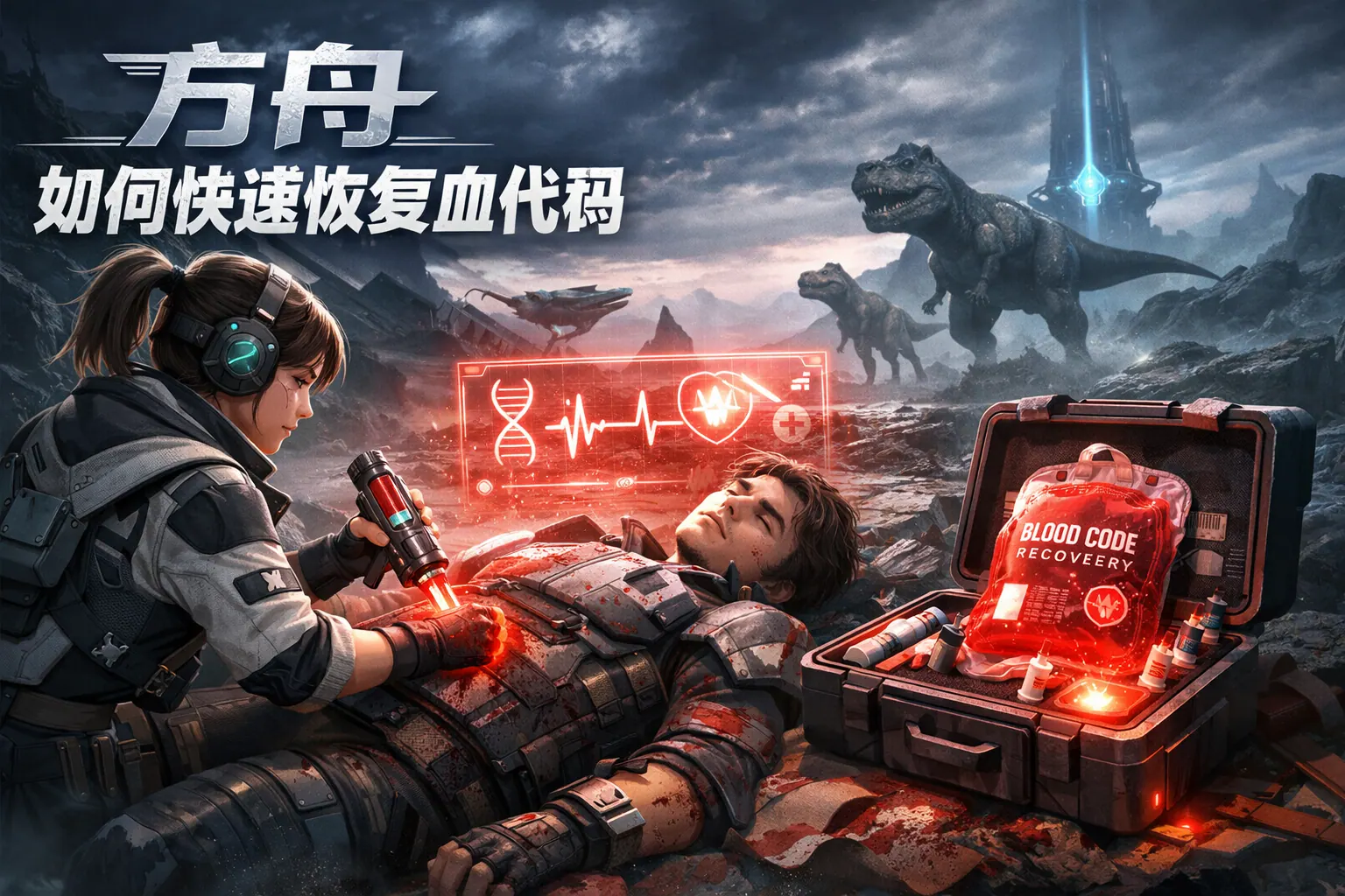 方舟如何快速恢复血代码