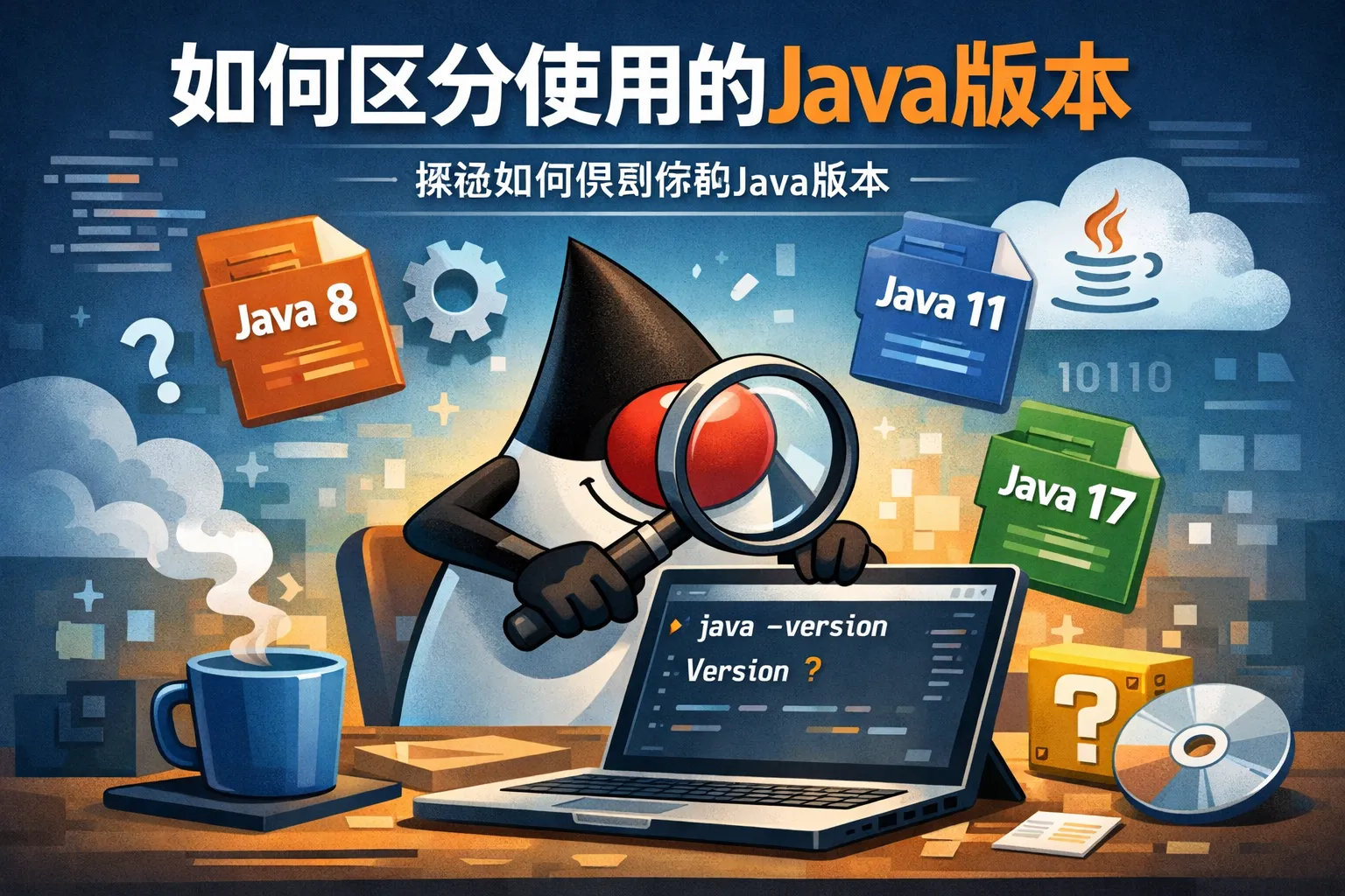 如何区分使用的java版本