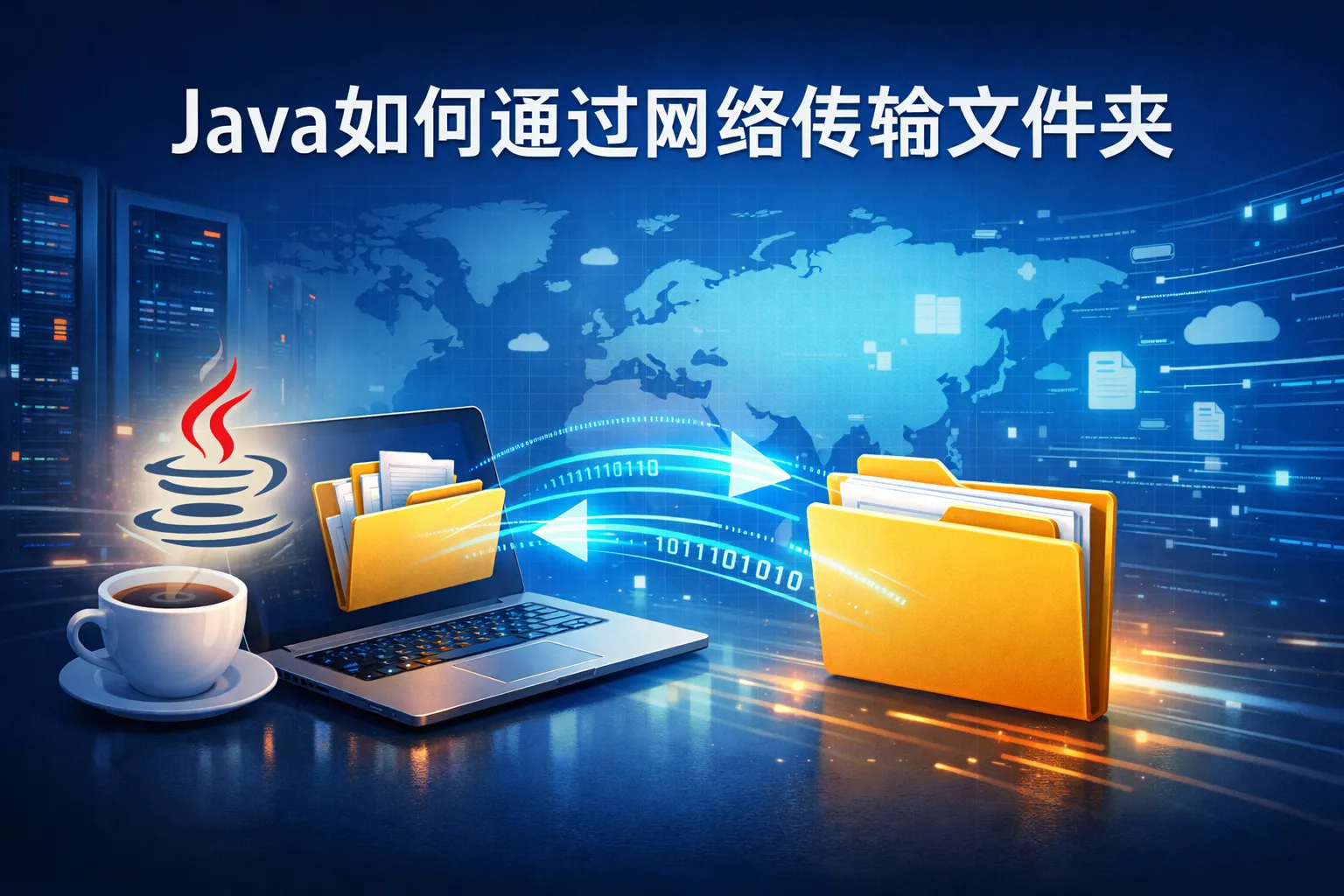 java如何通过网络传输文件夹