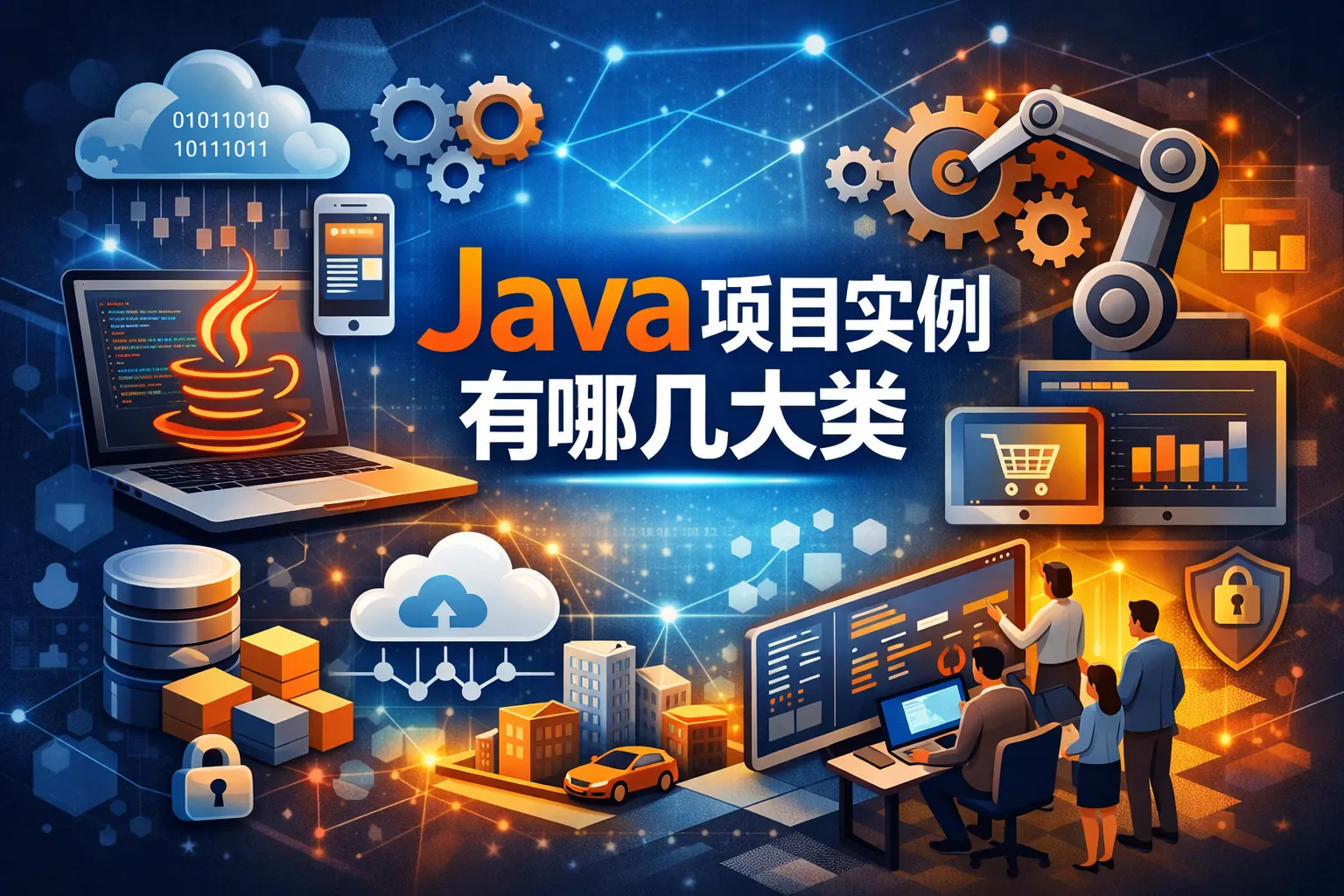 java项目实例有哪几大类