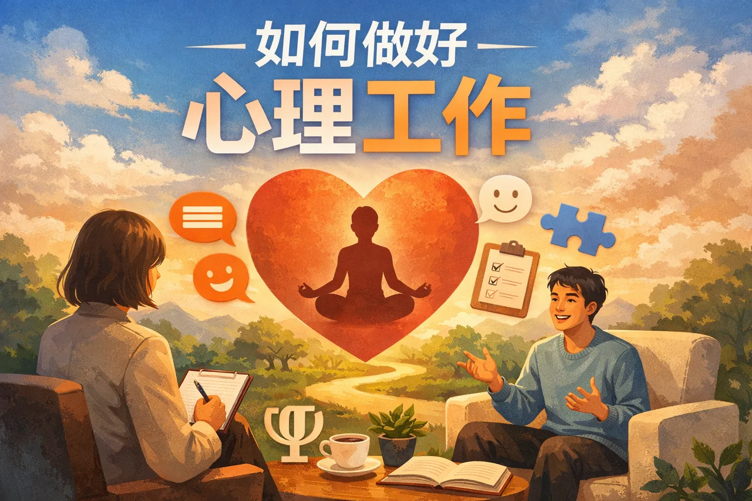 如何做好心理工作