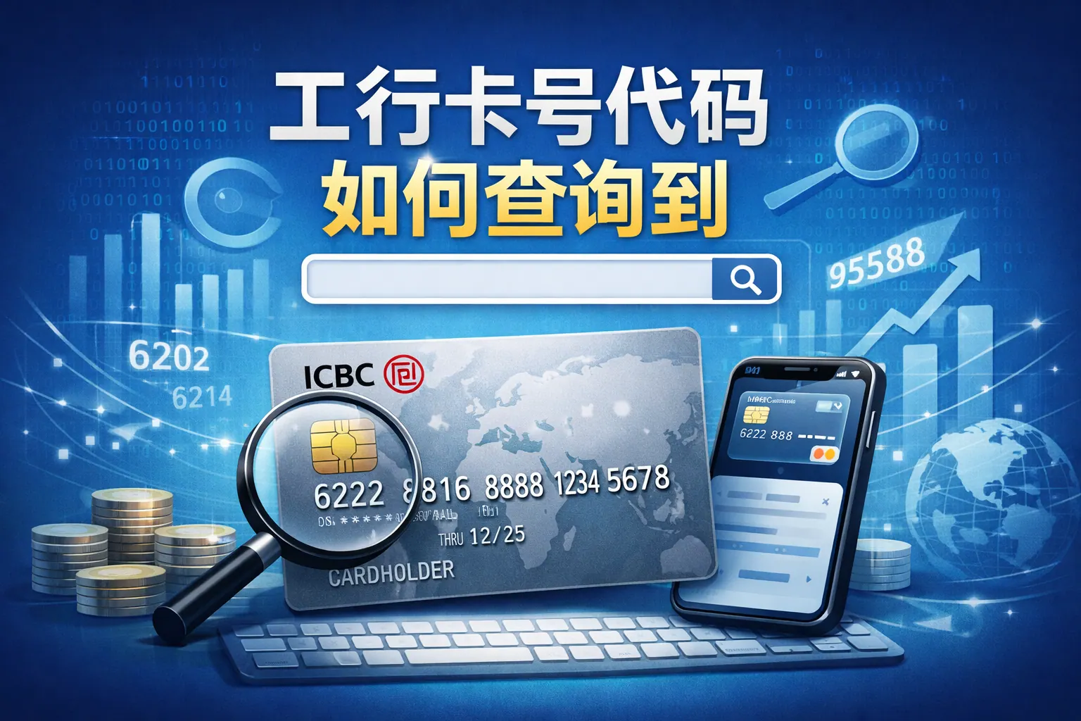 工行卡号代码如何查询到