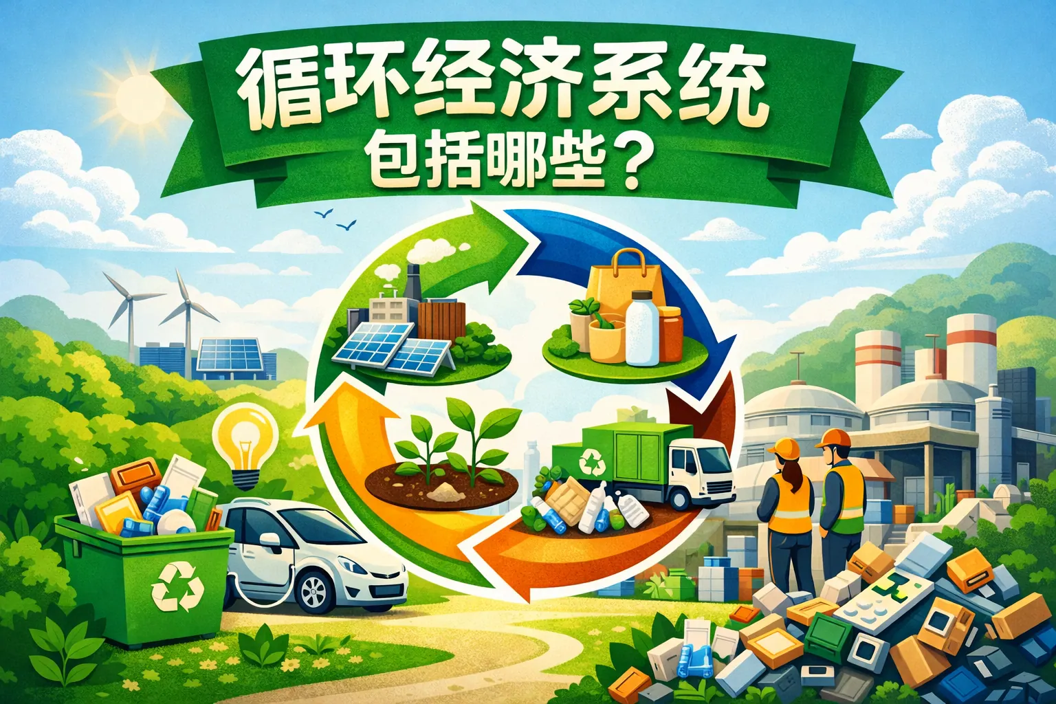 循环经济系统包括哪些