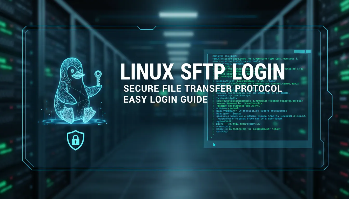 linux sftp如何登陆