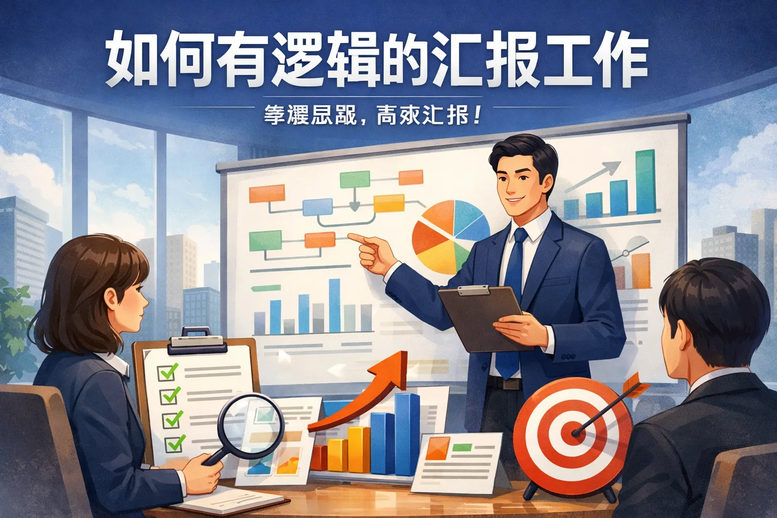 如何有逻辑的汇报工作