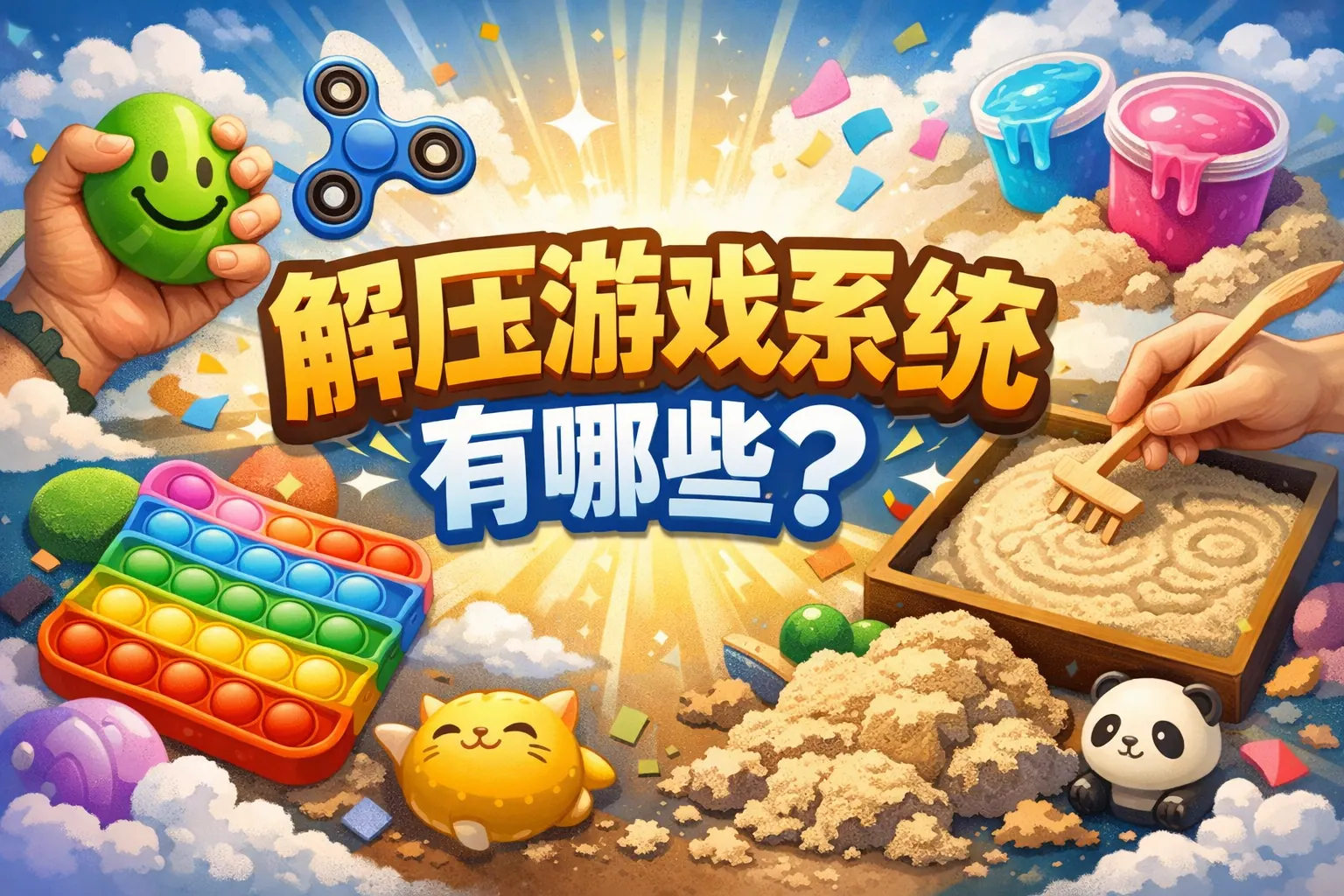 解压游戏系统有哪些