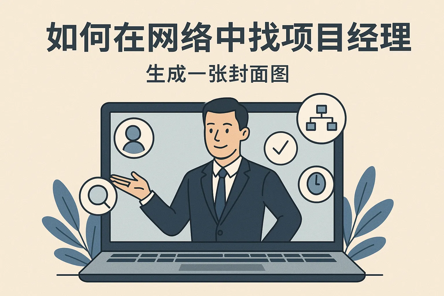 如何在网络中找项目经理