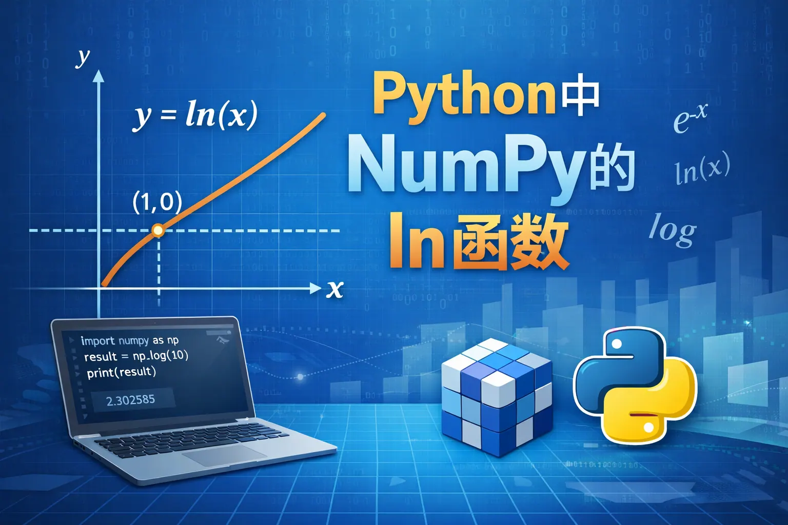 python中numpy的ln函数