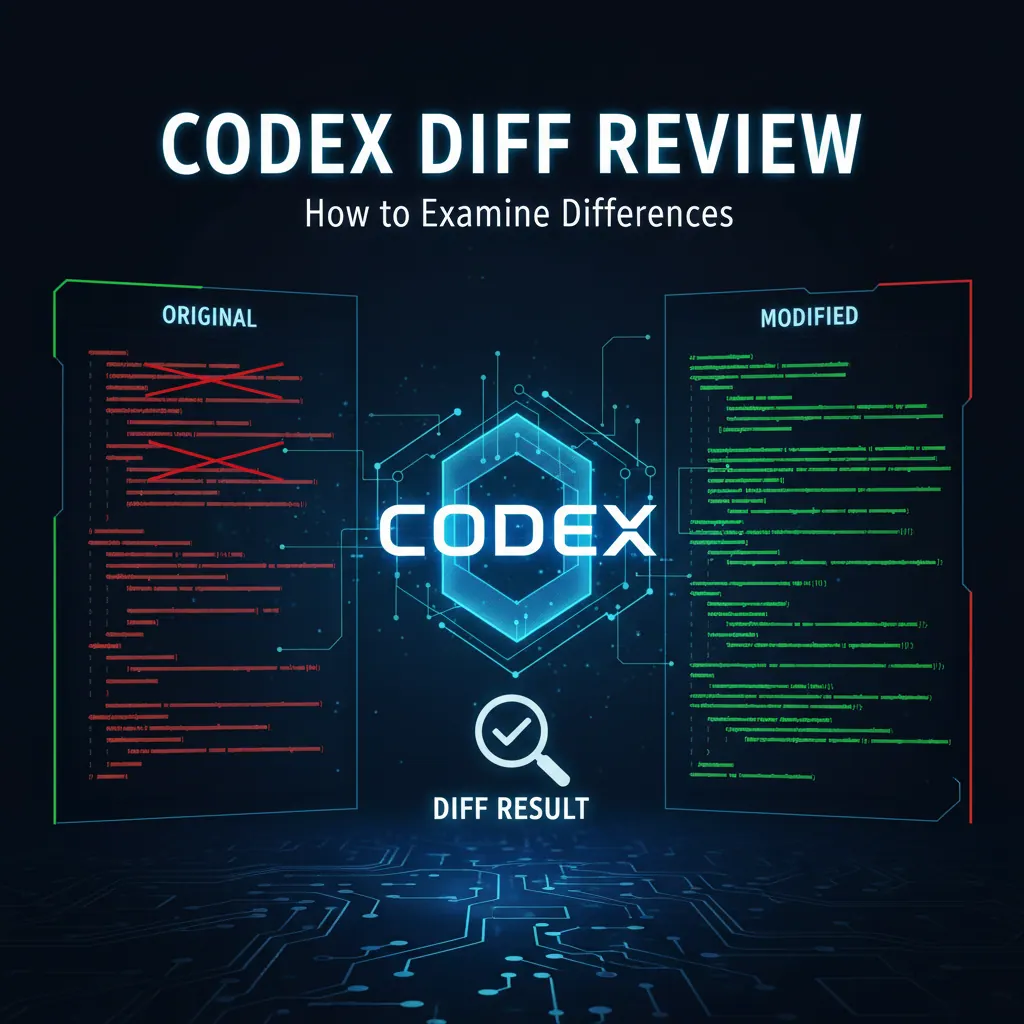 Codex 怎么检查diff 结果