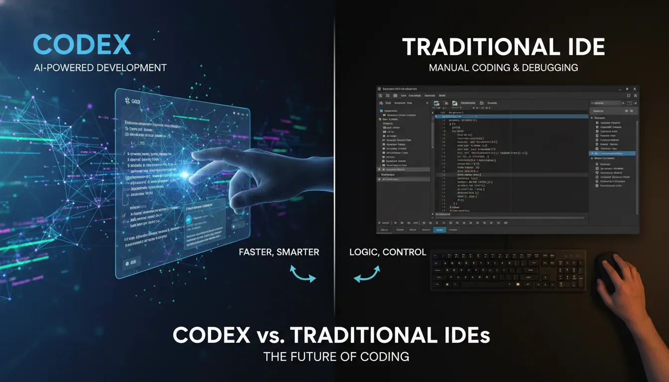 Codex Ap Codex 和 传统 IDE 有什么区别