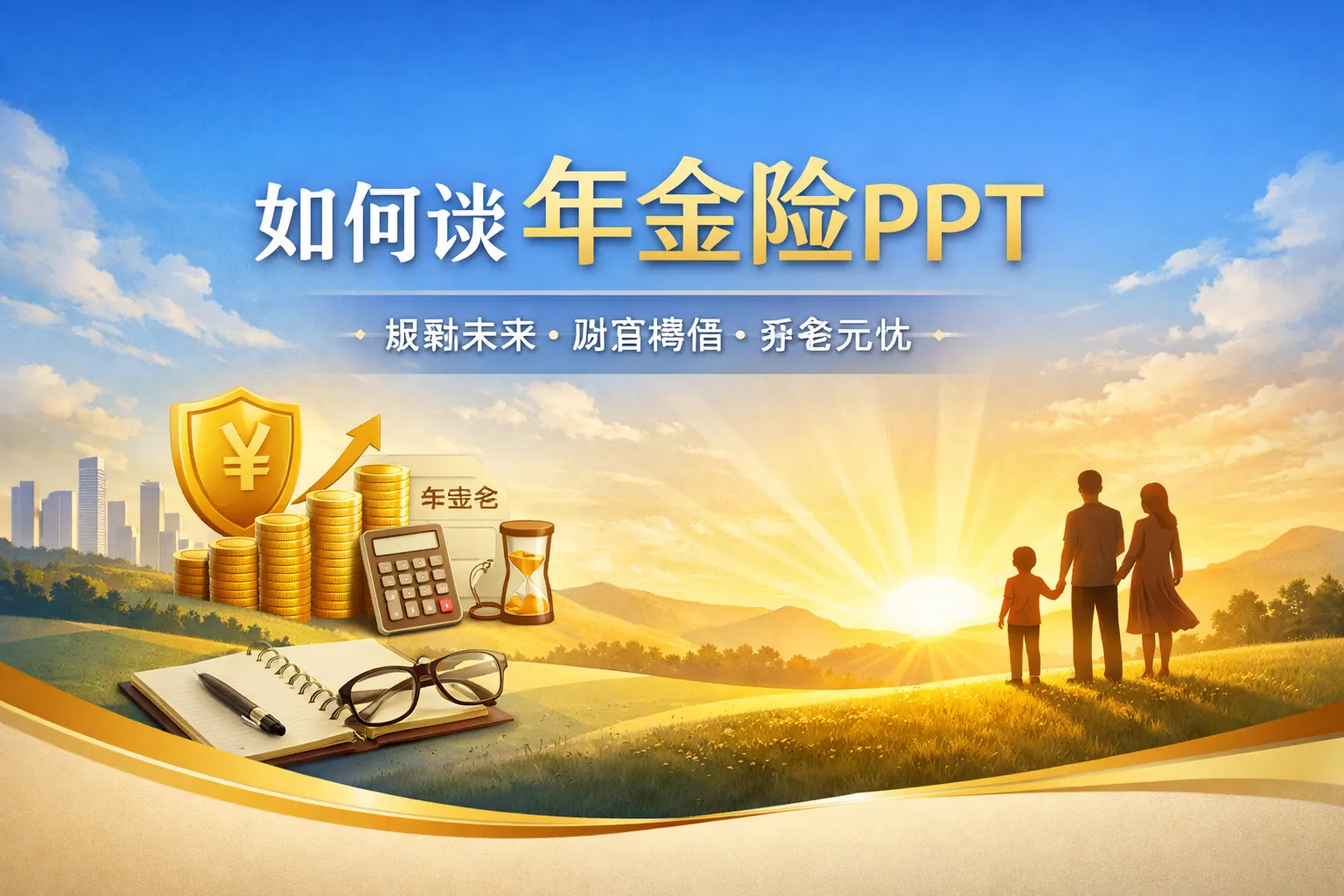 如何谈年金险PPT
