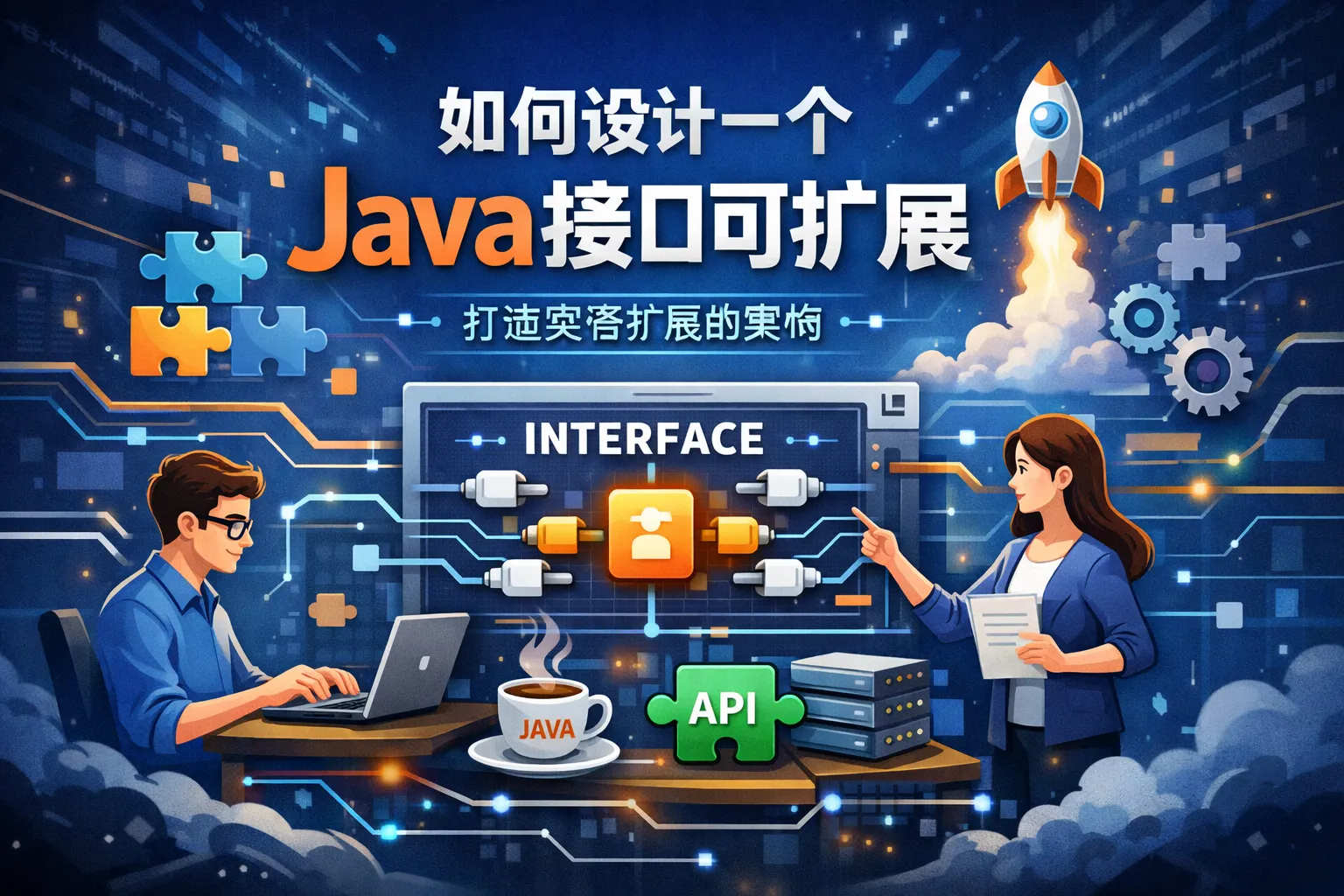 如何设计一个java接口可扩展