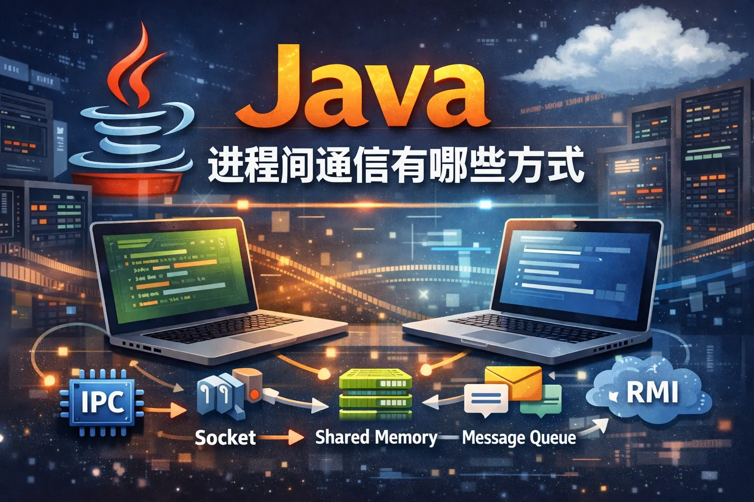 java进程间通信有哪些方式