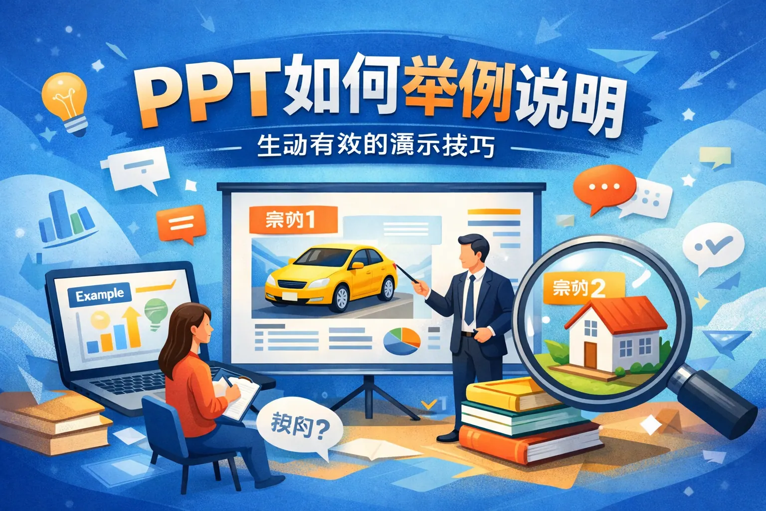 ppt如何举例说明