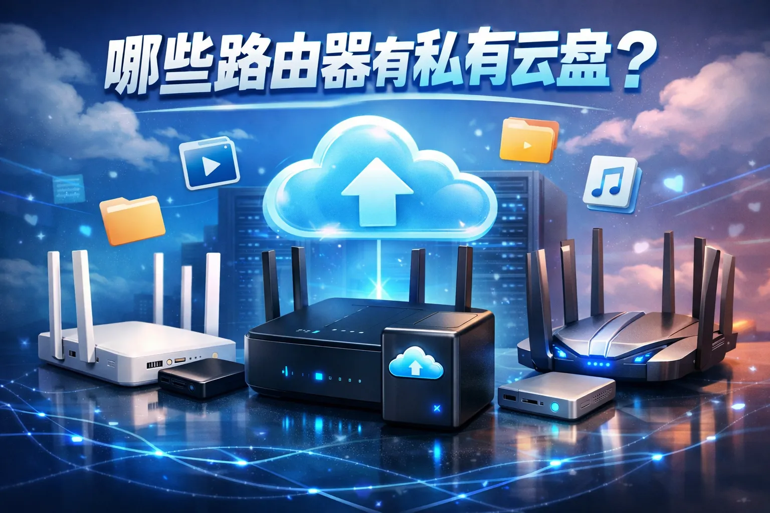 哪些路由器有私有云盘