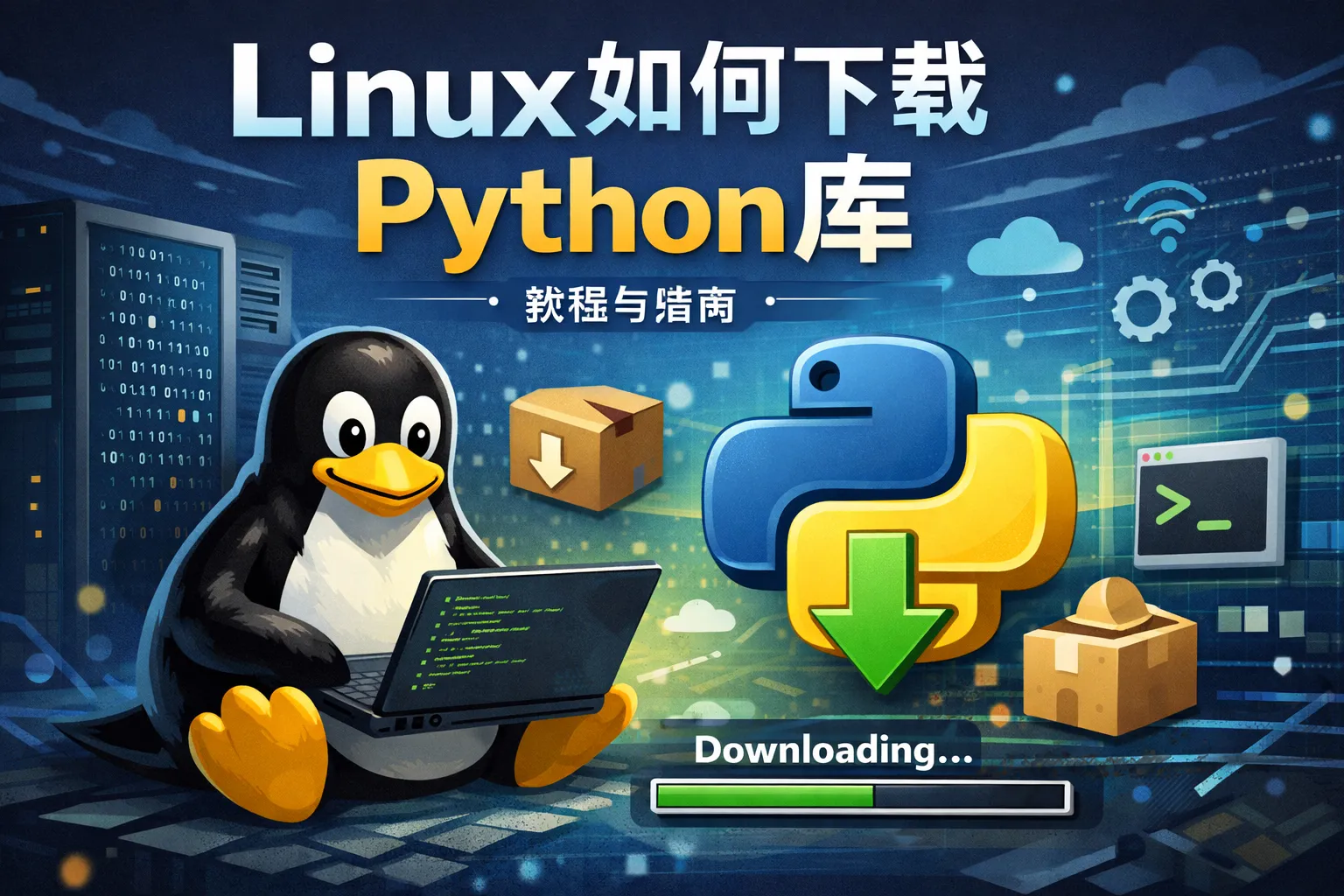 linux如何下载python库