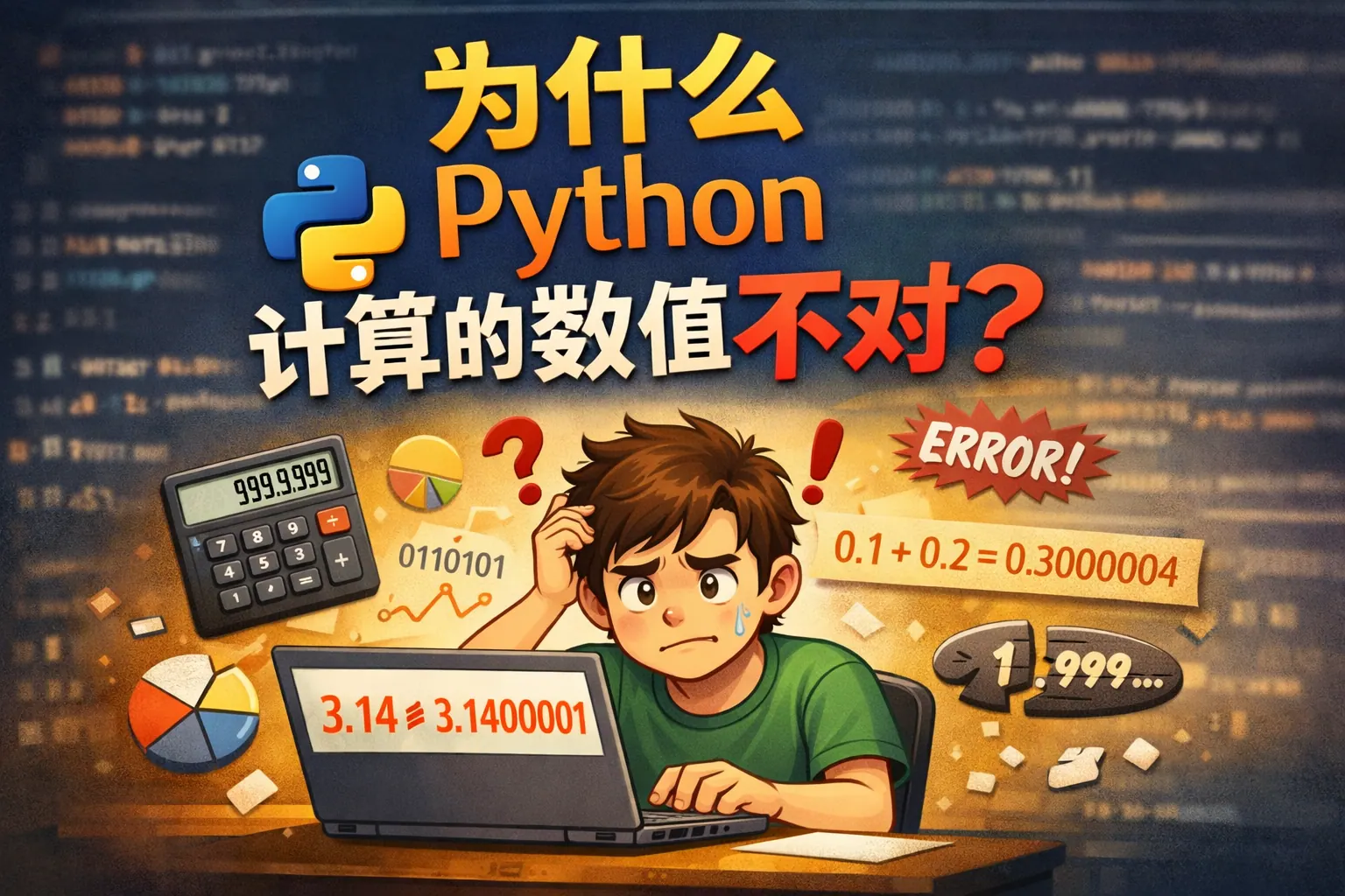 为什么python计算的数值不对