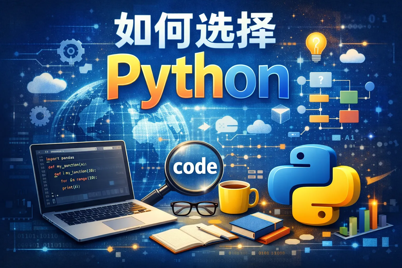 如何选择python