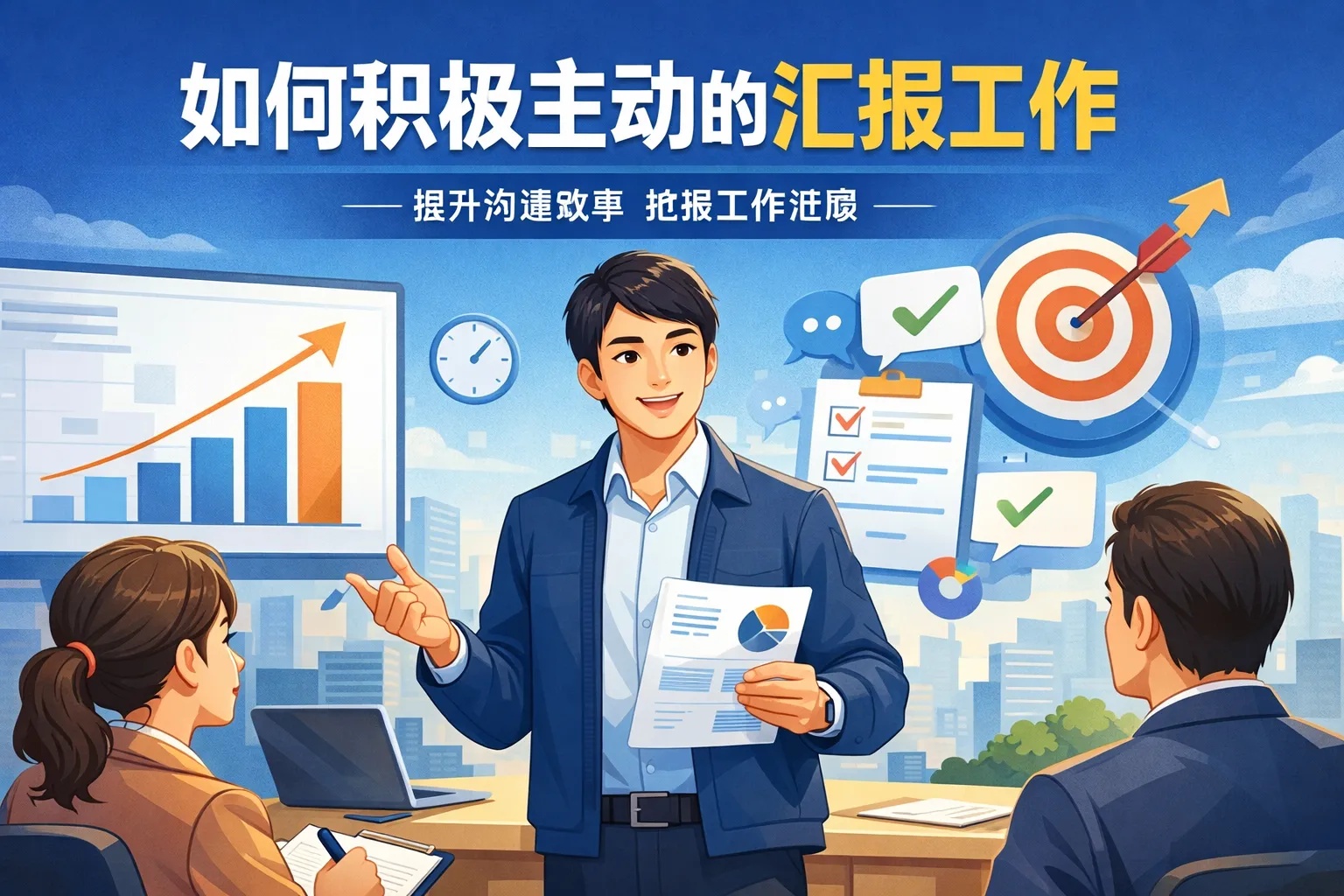 如何积极主动的汇报工作