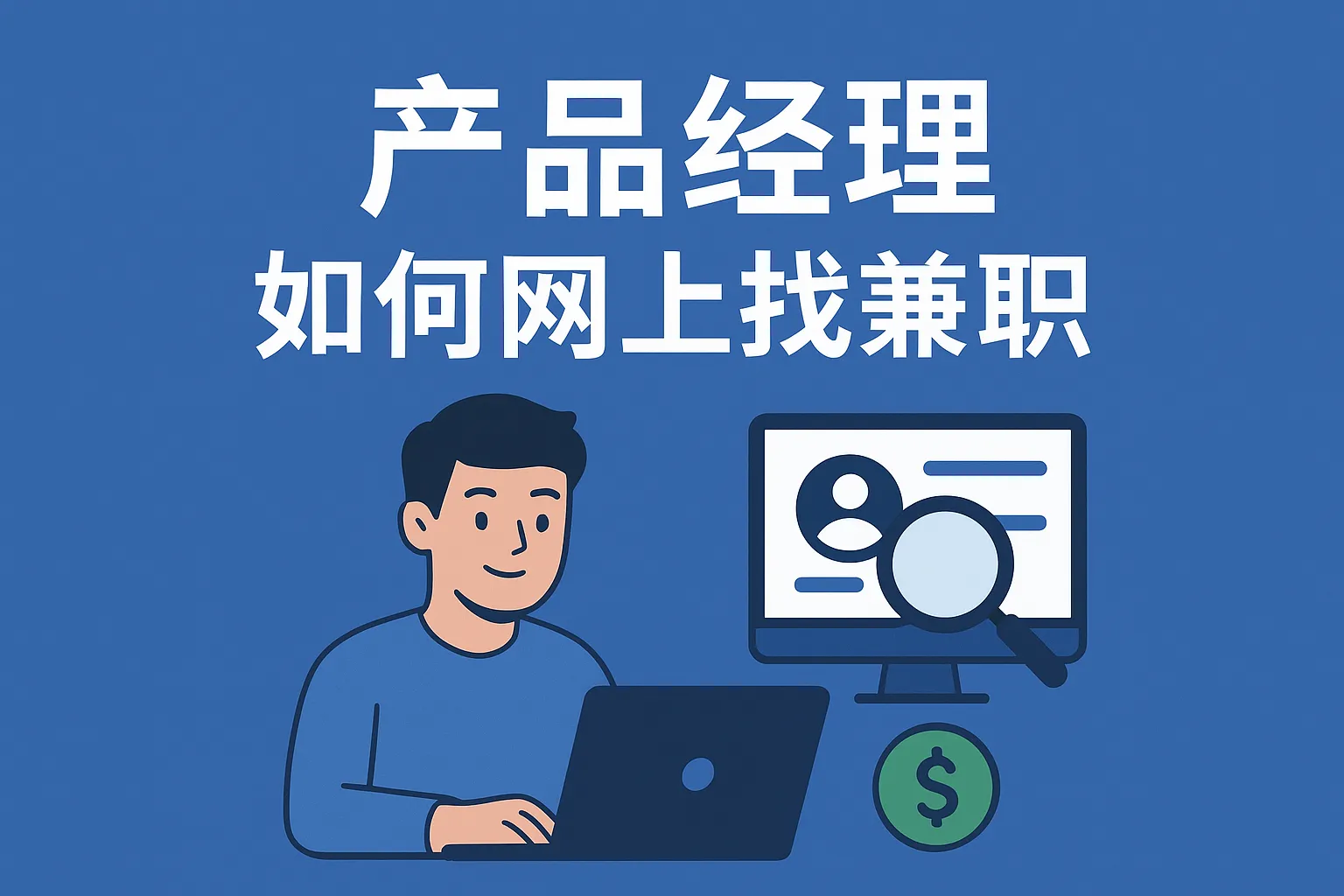 产品经理如何网上找兼职