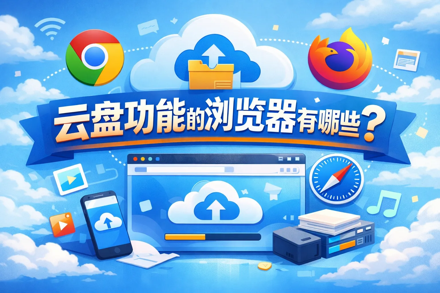 云盘功能的浏览器有哪些