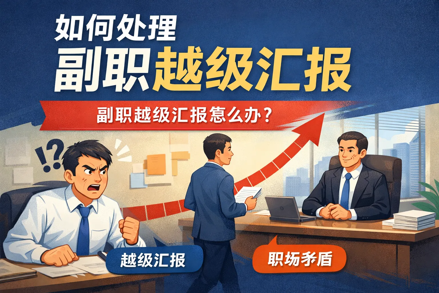 如何处理副职越级汇报