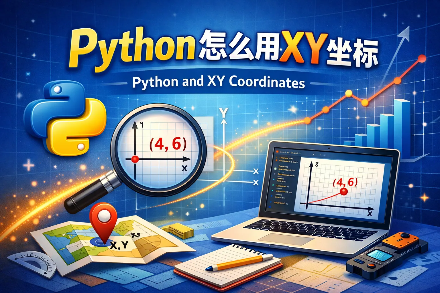python怎么用xy坐标