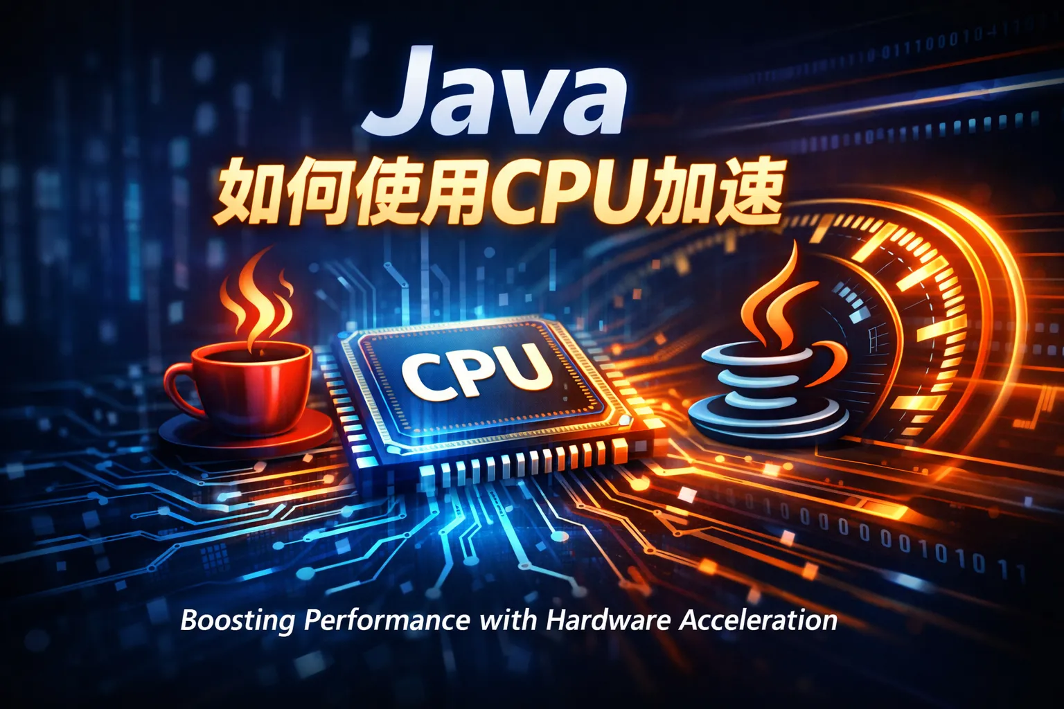 java如何使用cpu加速