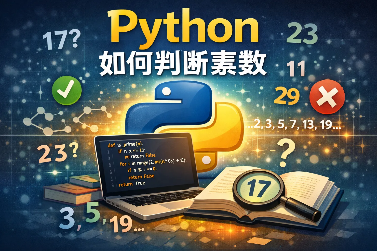 python 如何判断素数