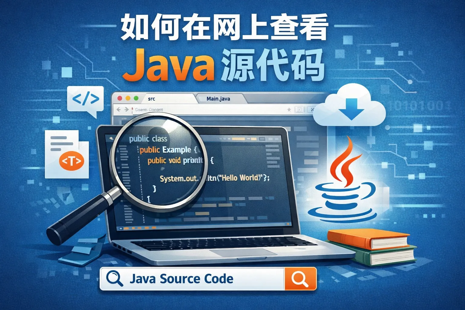 如何在网上查看java源代码