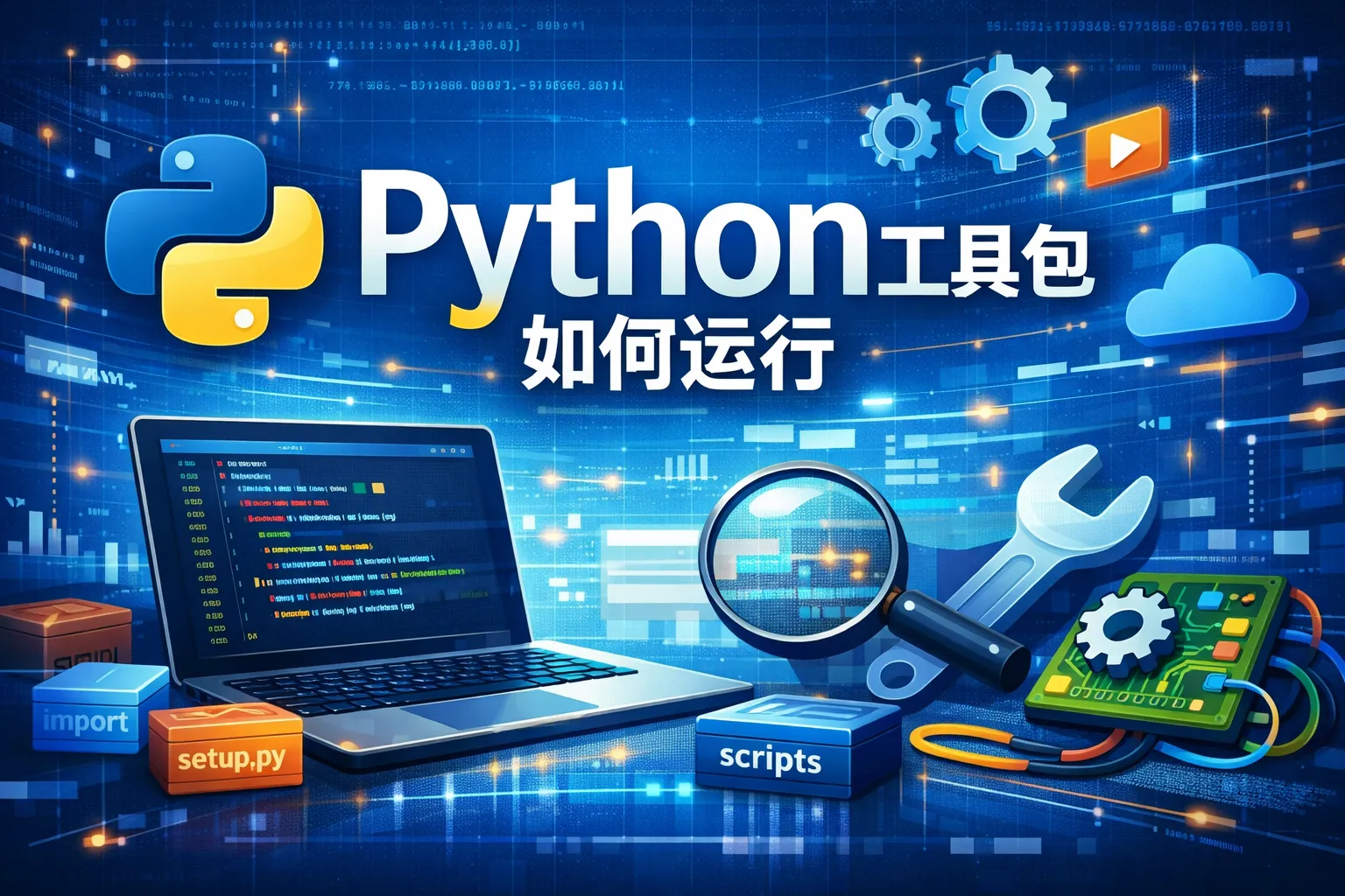 python工具包如何运行