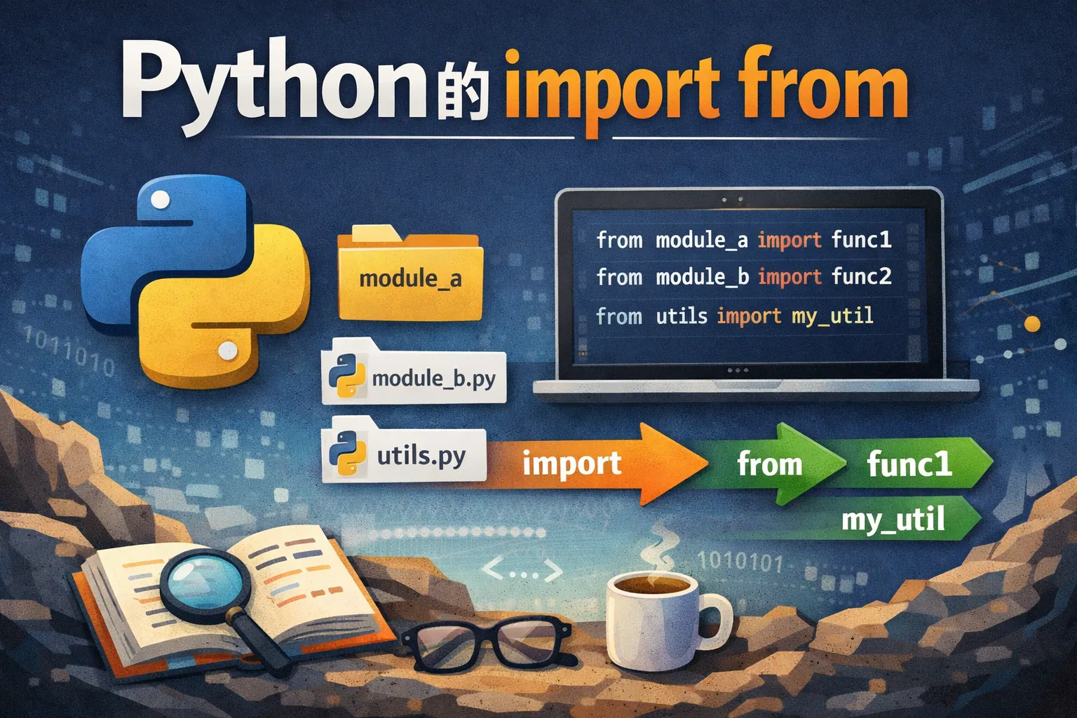Python的import from