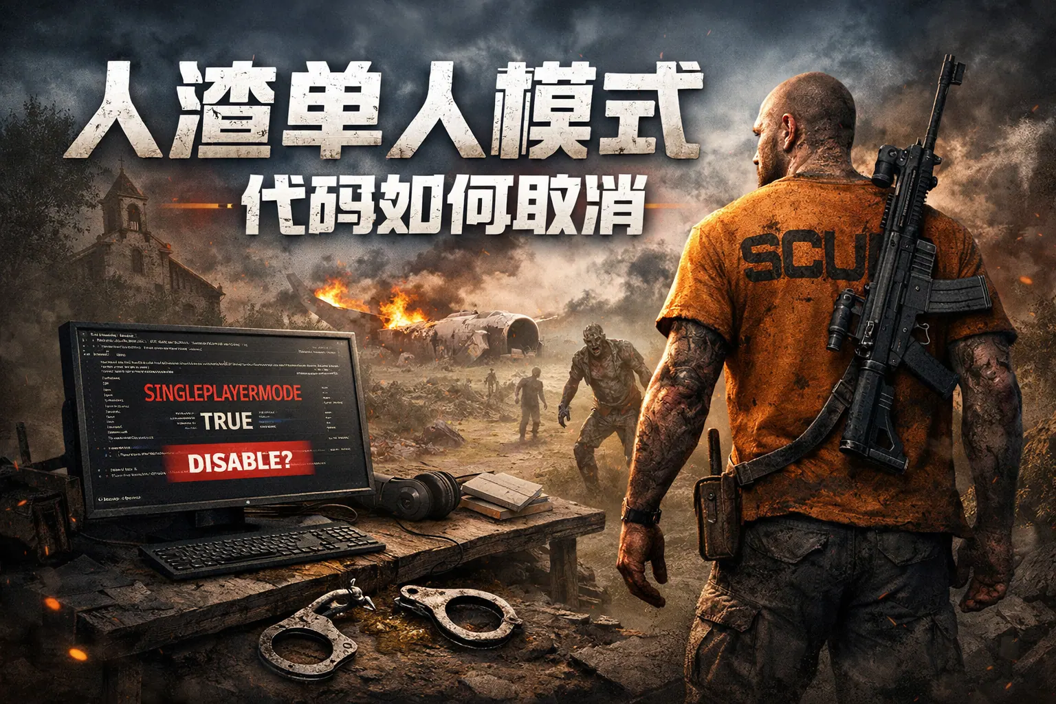 人渣单人模式代码如何取消